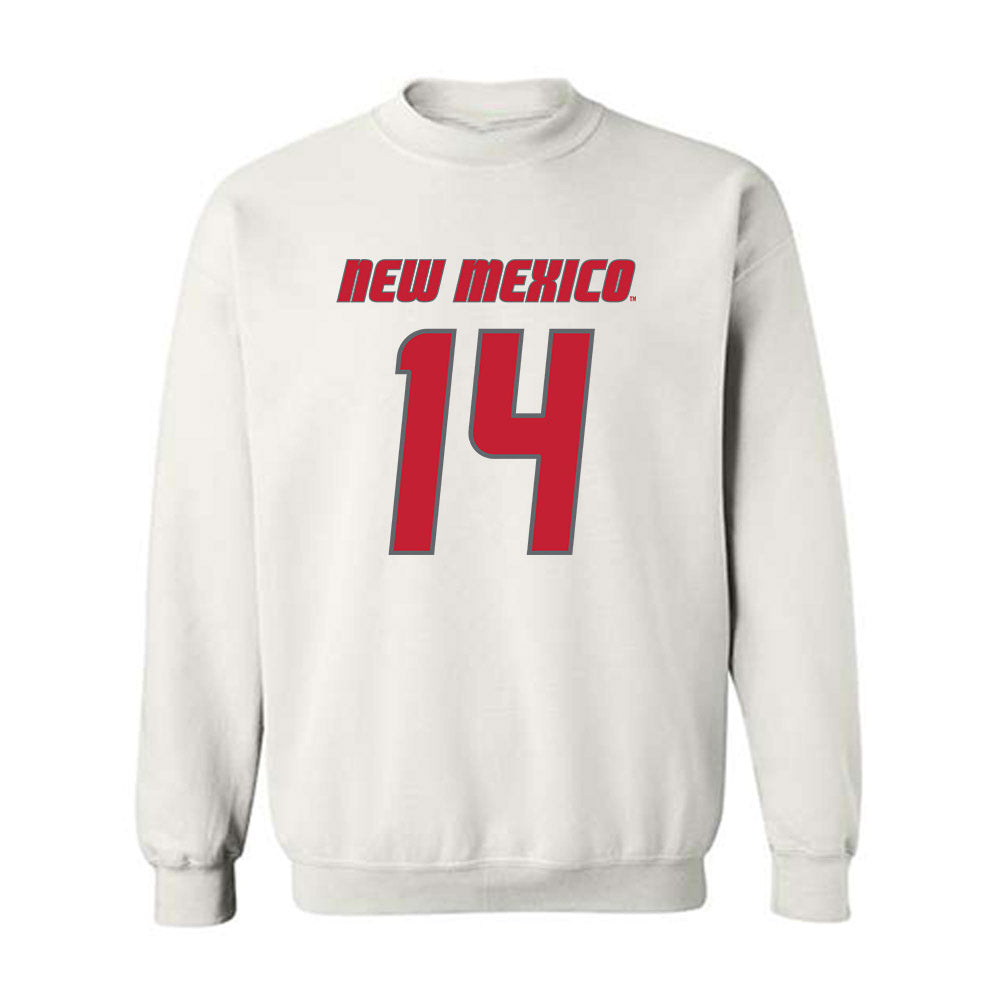 New Mexico - NCAA Baseball : Akili Carris - Classic Shersey Crewneck Sweatshirt-0