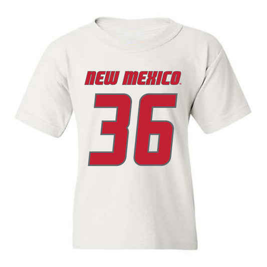 New Mexico - NCAA Baseball : Elias Fiddler - Classic Shersey Youth T-Shirt-0