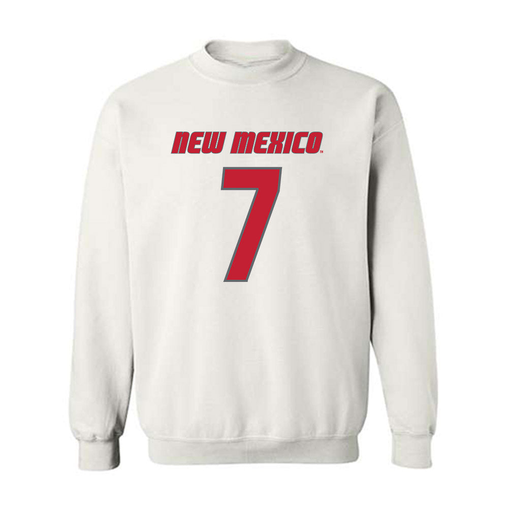 New Mexico - NCAA Men's Tennis : Nicolas Recoura - Classic Shersey Crewneck Sweatshirt-0