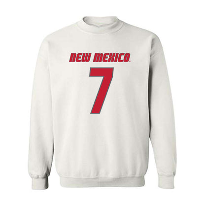 New Mexico - NCAA Men's Tennis : Nicolas Recoura - Classic Shersey Crewneck Sweatshirt-0