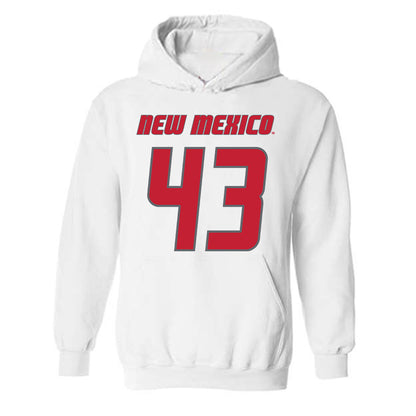 New Mexico - NCAA Baseball : Gene Trujillo - Classic Shersey Hooded Sweatshirt-0