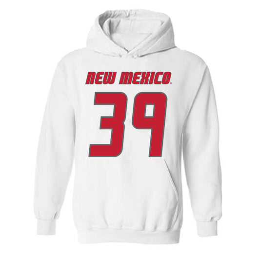 New Mexico - NCAA Baseball : Ryan Castillo - Classic Shersey Hooded Sweatshirt-0