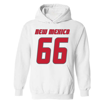 New Mexico - NCAA Football : Israel Mukwiza - Classic Shersey Hooded Sweatshirt-0