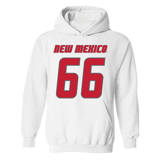 New Mexico - NCAA Football : Israel Mukwiza - Classic Shersey Hooded Sweatshirt-0