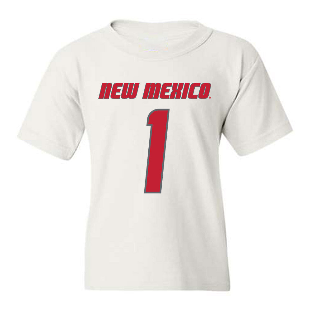 New Mexico - NCAA Women's Basketball : Lydie Mwamba - Classic Shersey Youth T-Shirt-0