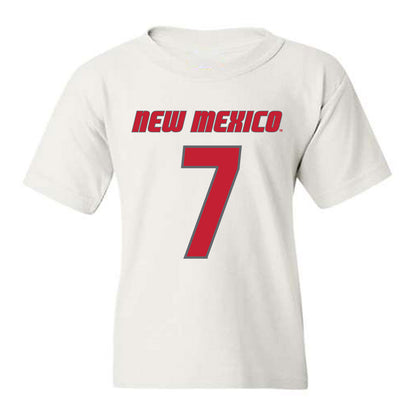 New Mexico - NCAA Men's Basketball : Sir Marius Jones - Classic Shersey Youth T-Shirt-0