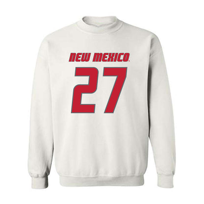 New Mexico - NCAA Baseball : David Lopez - Classic Shersey Crewneck Sweatshirt-0