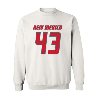 New Mexico - NCAA Baseball : Gene Trujillo - Classic Shersey Crewneck Sweatshirt-0