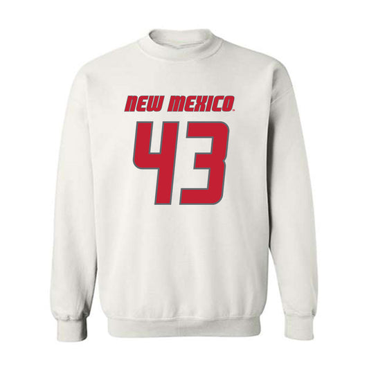 New Mexico - NCAA Baseball : Gene Trujillo - Classic Shersey Crewneck Sweatshirt-0