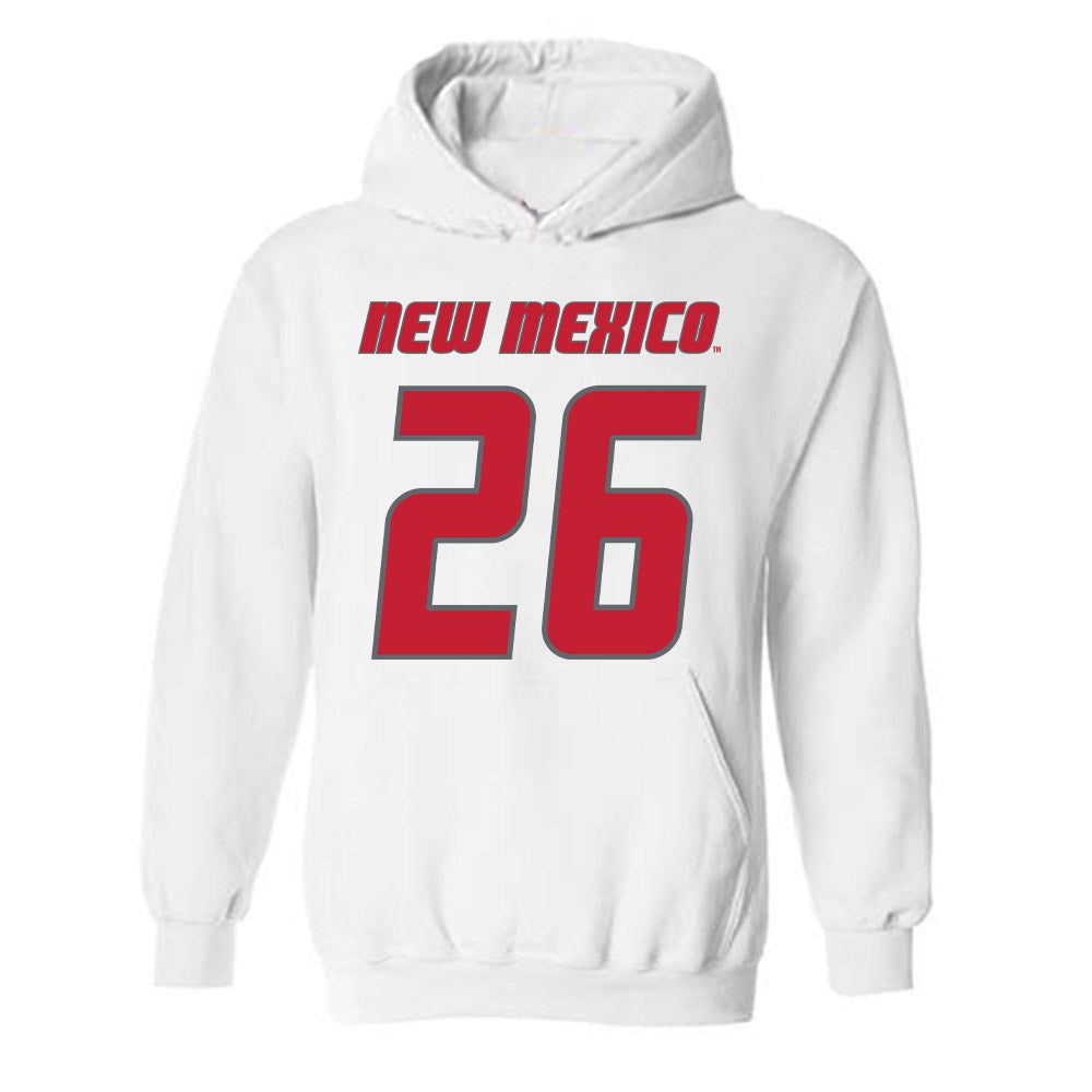 New Mexico - NCAA Football : Rei Iwai - Classic Shersey Hooded Sweatshirt-0