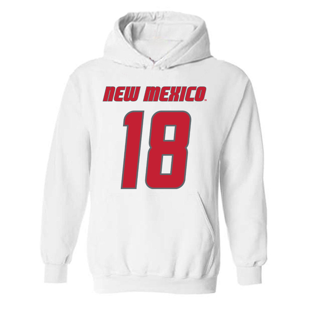 New Mexico - NCAA Baseball : Patrick Sullivan - Classic Shersey Hooded Sweatshirt-0