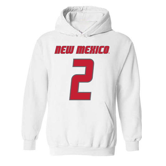New Mexico - NCAA Baseball : Cooper Brass - Classic Shersey Hooded Sweatshirt-0