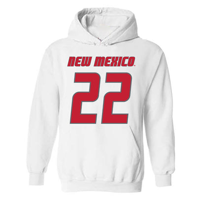New Mexico - NCAA Football : Dimitri Johnson - Classic Shersey Hooded Sweatshirt-0