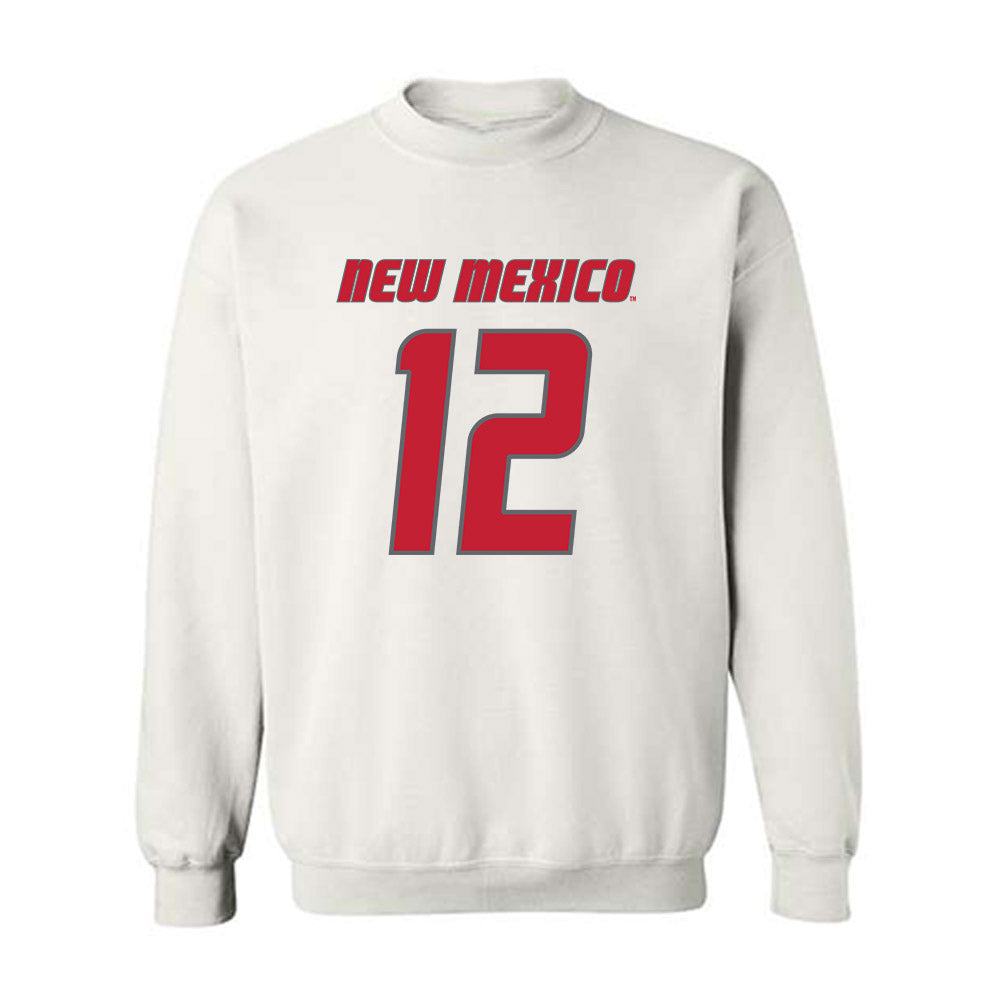 New Mexico - NCAA Football : Cole Welliver - Classic Shersey Crewneck Sweatshirt-0