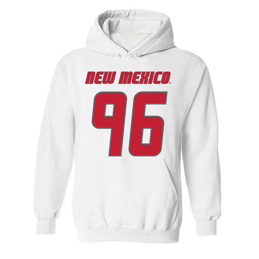 New Mexico - NCAA Football : Daniel Hughes - Classic Shersey Hooded Sweatshirt-0