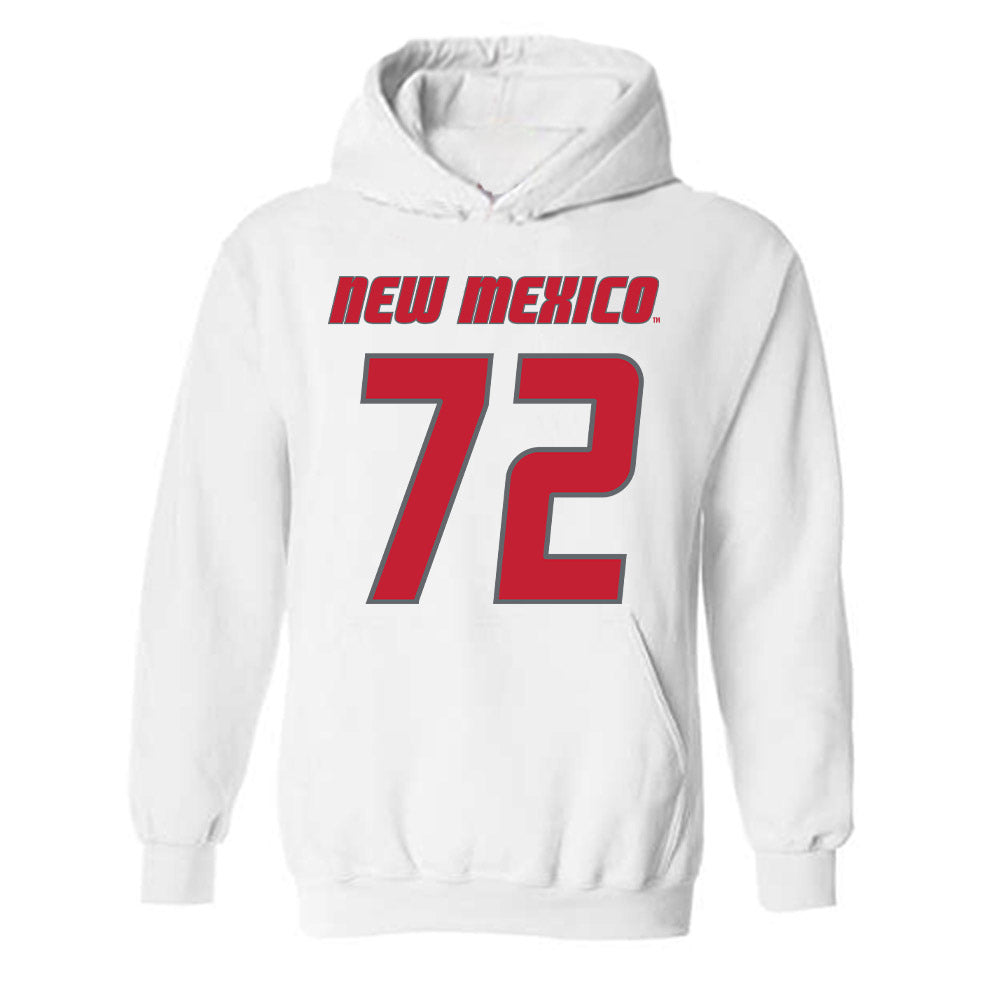 New Mexico - NCAA Football : Nevell Brown - Classic Shersey Hooded Sweatshirt-0