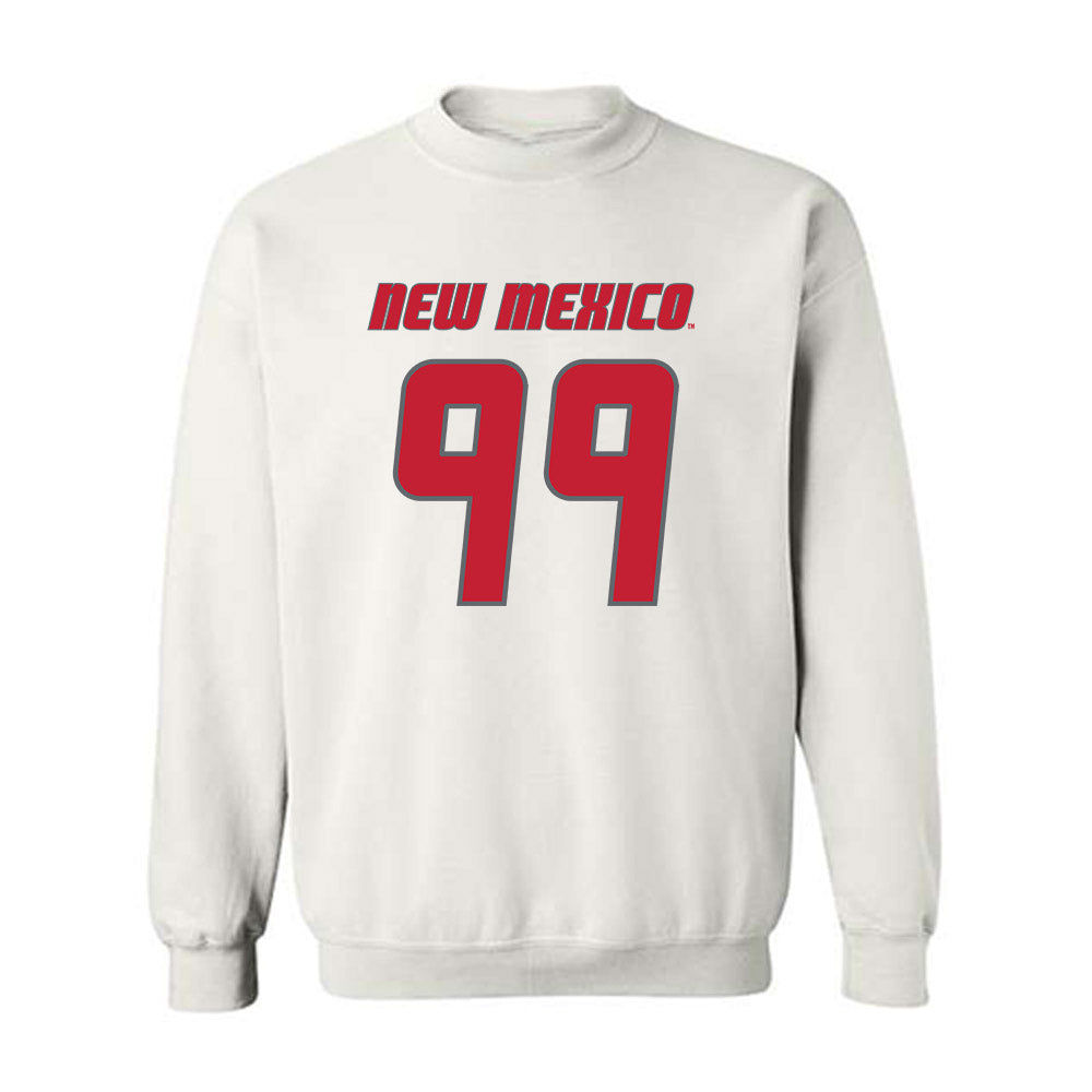 New Mexico - NCAA Football : Jack Burzynski - Classic Shersey Crewneck Sweatshirt-0