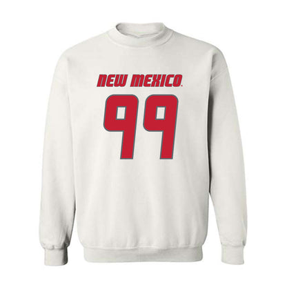 New Mexico - NCAA Football : Jack Burzynski - Classic Shersey Crewneck Sweatshirt-0