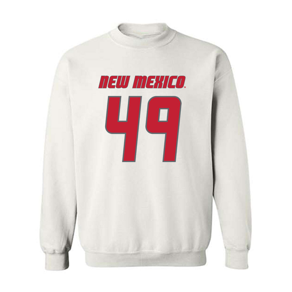 New Mexico - NCAA Football : Matthew Lashley - Classic Shersey Crewneck Sweatshirt-0