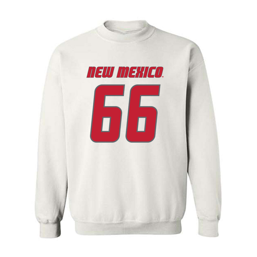 New Mexico - NCAA Football : Israel Mukwiza - Classic Shersey Crewneck Sweatshirt-0