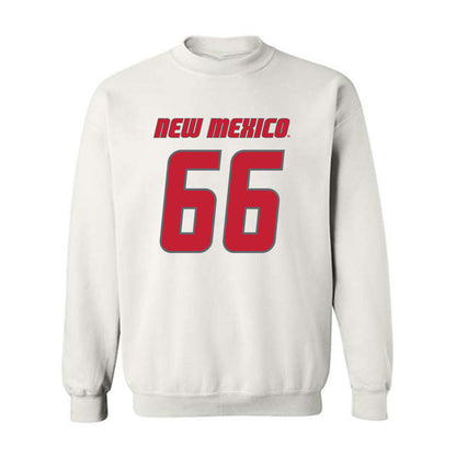 New Mexico - NCAA Football : Israel Mukwiza - Classic Shersey Crewneck Sweatshirt-0