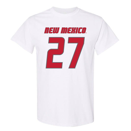 New Mexico - NCAA Baseball : David Lopez - Classic Shersey T-Shirt-0