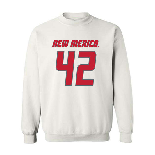 New Mexico - NCAA Baseball : Blake Bell - Classic Shersey Crewneck Sweatshirt-0