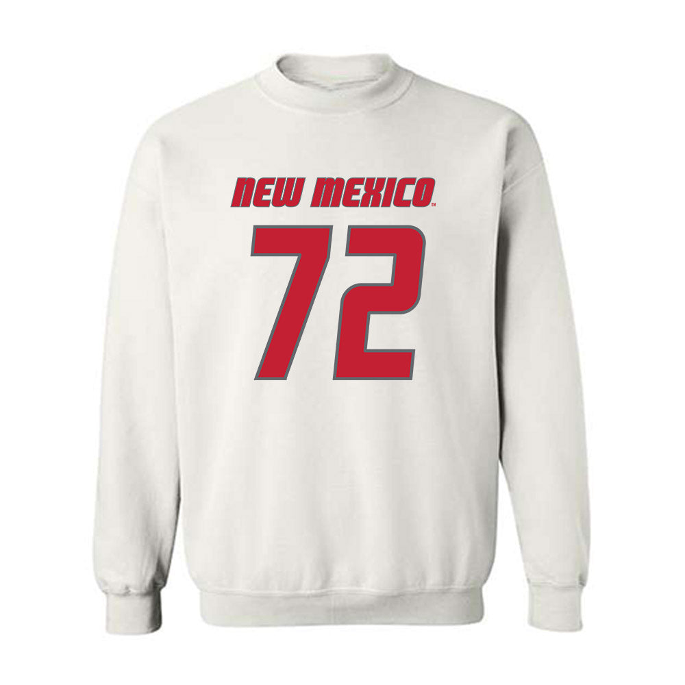 New Mexico - NCAA Football : Griffin Schureman - Classic Shersey Crewneck Sweatshirt-0