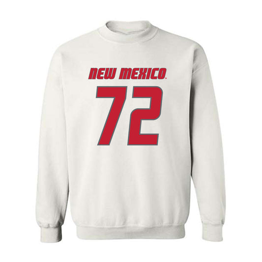 New Mexico - NCAA Football : Griffin Schureman - Classic Shersey Crewneck Sweatshirt-0