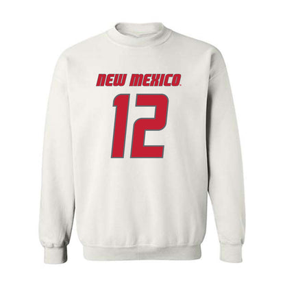 New Mexico - NCAA Baseball : Will Asby - Classic Shersey Crewneck Sweatshirt-0