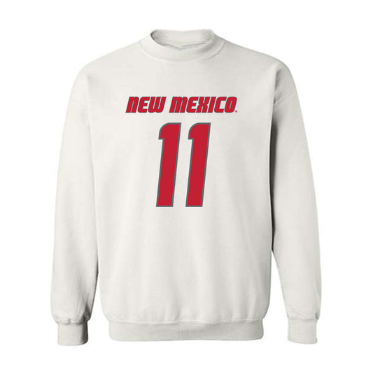 New Mexico - NCAA Women's Basketball : Nayli Padilla Chinea - Classic Shersey Crewneck Sweatshirt-0
