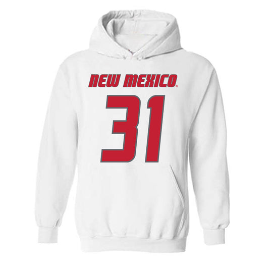 New Mexico - NCAA Football : Grant Glasgow - Classic Shersey Hooded Sweatshirt-0