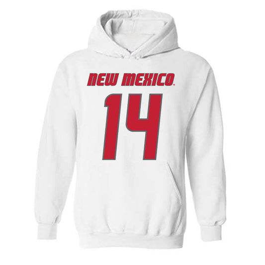 New Mexico - NCAA Baseball : Akili Carris - Classic Shersey Hooded Sweatshirt-0