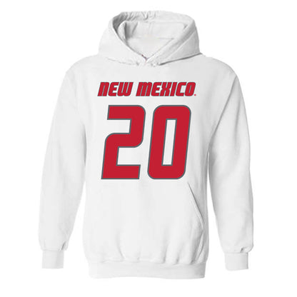 New Mexico - NCAA Football : Dereck Moore - Classic Shersey Hooded Sweatshirt-0