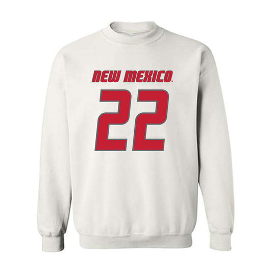 New Mexico - NCAA Women's Basketball : Maria Najjuma - Classic Shersey Crewneck Sweatshirt-0