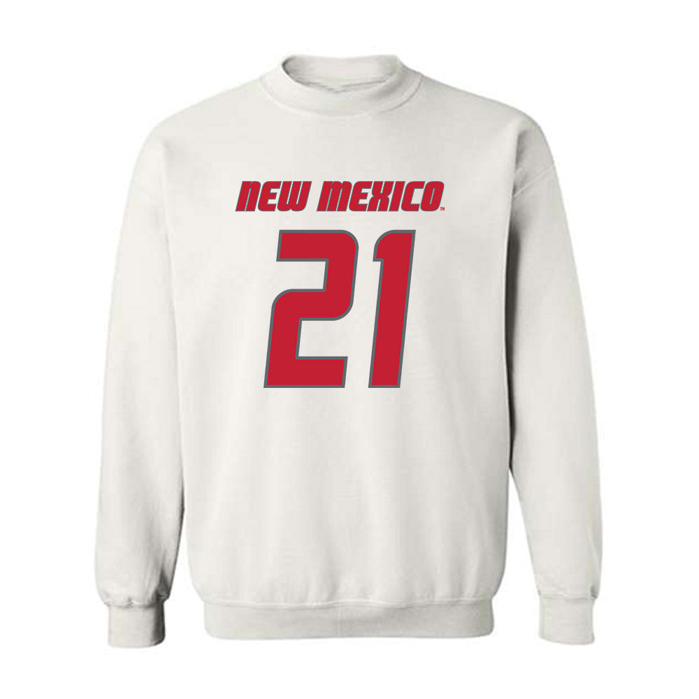 New Mexico - NCAA Football : Austin Brawley - Classic Shersey Crewneck Sweatshirt-0