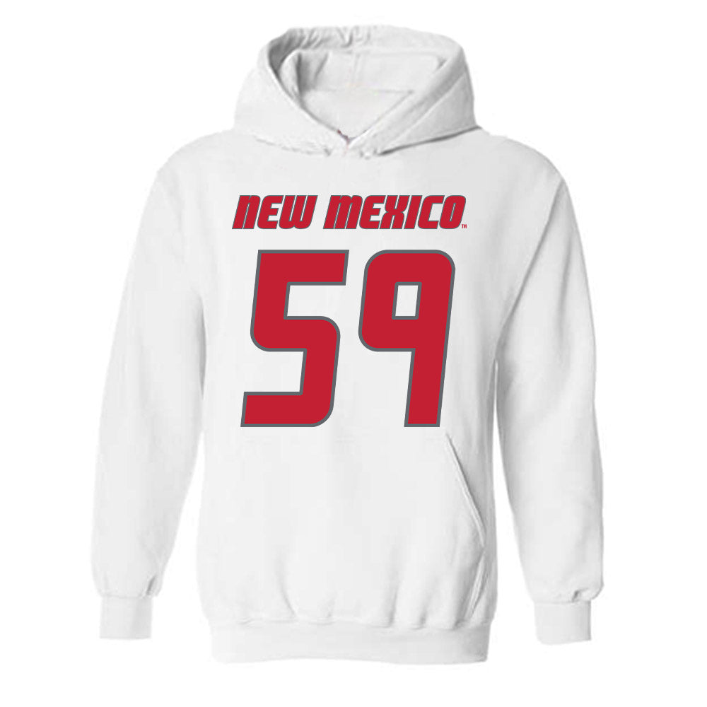 New Mexico - NCAA Football : Kaden Robnett - Classic Shersey Hooded Sweatshirt-0