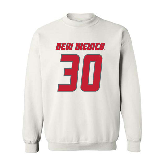 New Mexico - NCAA Football : Brendan Durkin - Classic Shersey Crewneck Sweatshirt-0