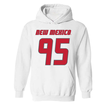 New Mexico - NCAA Football : Colby Brewer - Classic Shersey Hooded Sweatshirt-0