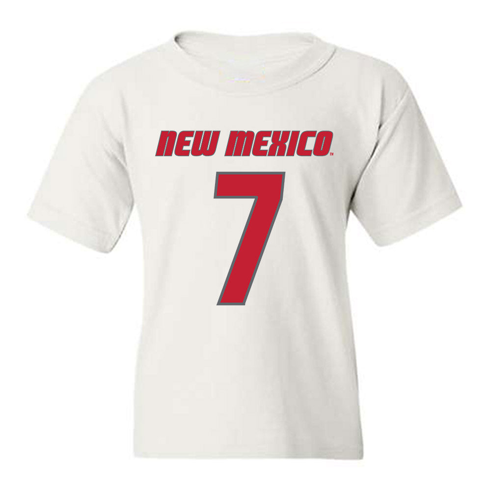 New Mexico - NCAA Men's Tennis : Nicolas Recoura - Classic Shersey Youth T-Shirt-0