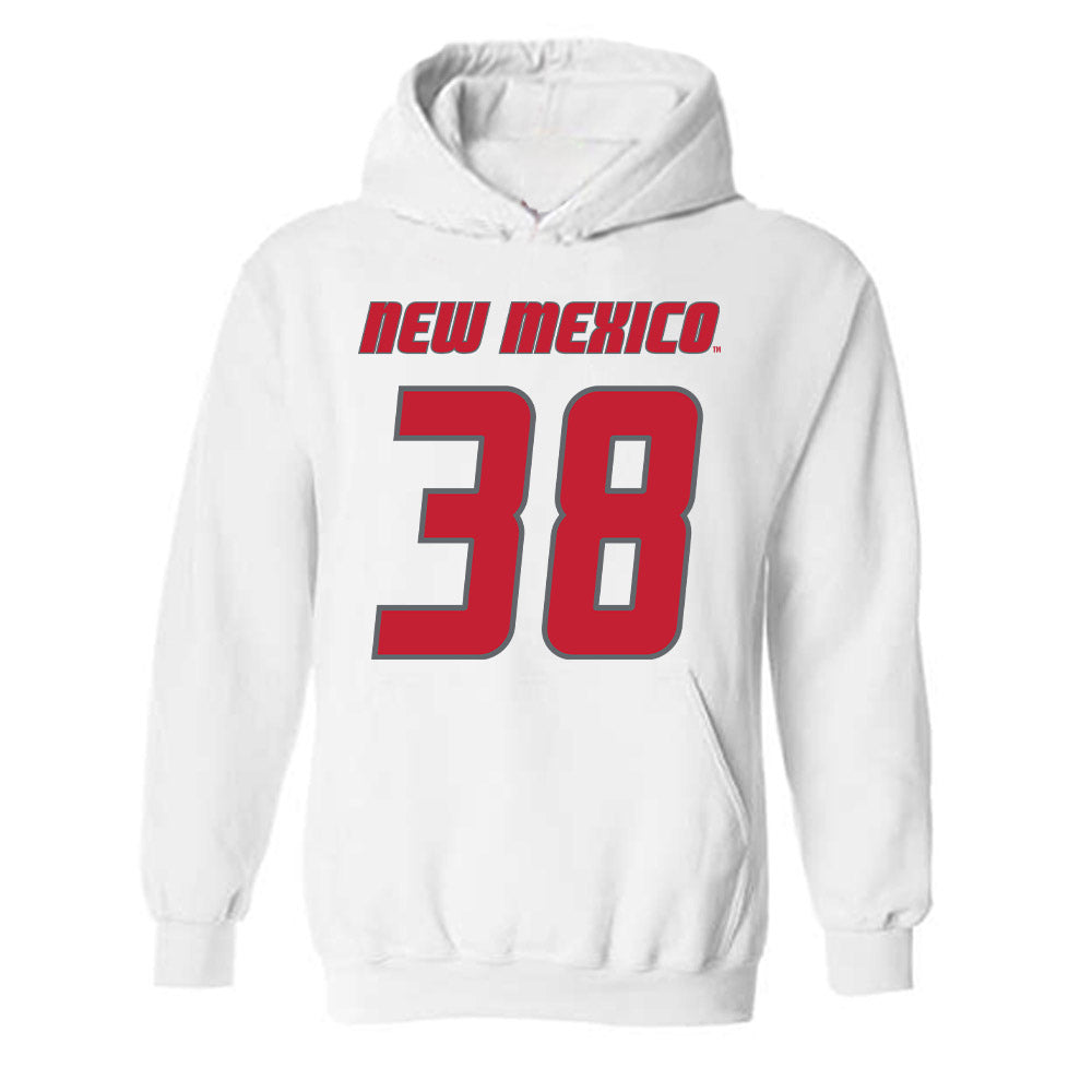 New Mexico - NCAA Football : Devin Costello - Classic Shersey Hooded Sweatshirt-0