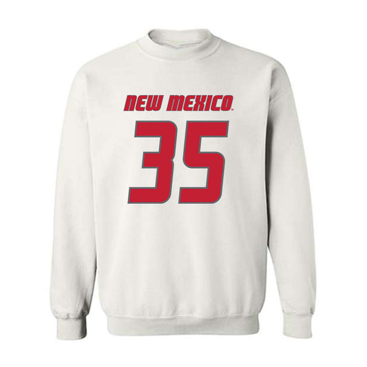 New Mexico - NCAA Baseball : Presley Monteforte - Classic Shersey Crewneck Sweatshirt-0