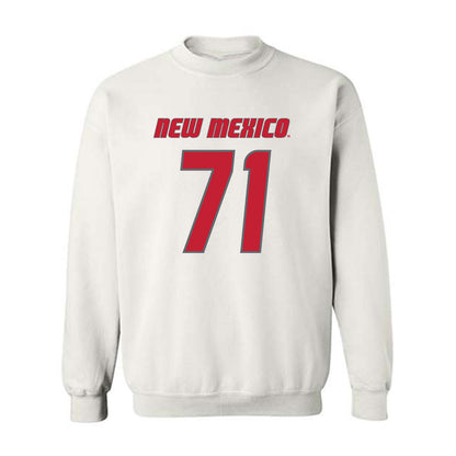 New Mexico - NCAA Football : Travis Gray - Classic Shersey Crewneck Sweatshirt-0
