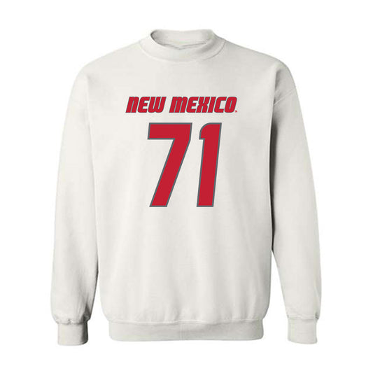 New Mexico - NCAA Football : Travis Gray - Classic Shersey Crewneck Sweatshirt-0