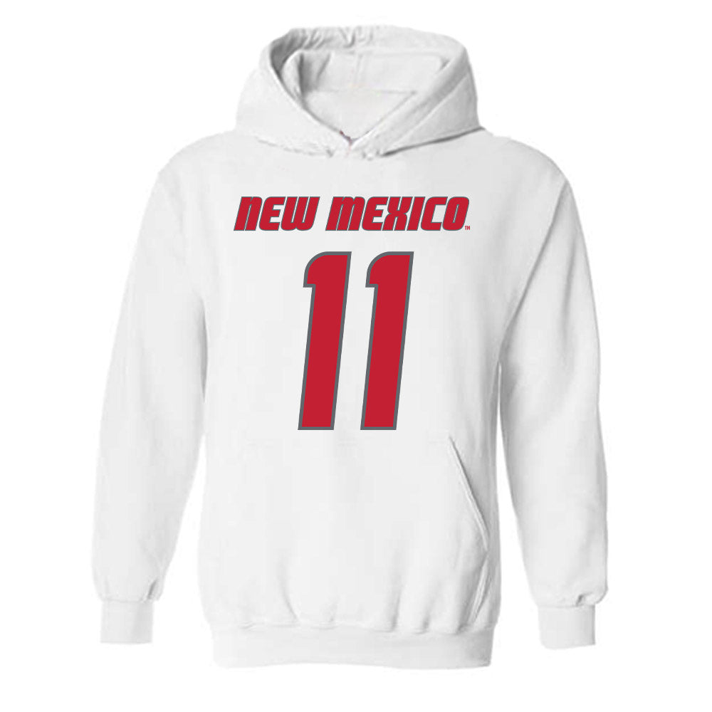 New Mexico - NCAA Softball : Adelaide Haack - Classic Shersey Hooded Sweatshirt-0