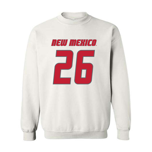 New Mexico - NCAA Football : Rei Iwai - Classic Shersey Crewneck Sweatshirt-0