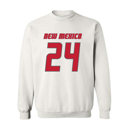 New Mexico - NCAA Women's Basketball : Amhyia Moreland - Classic Shersey Crewneck Sweatshirt-0
