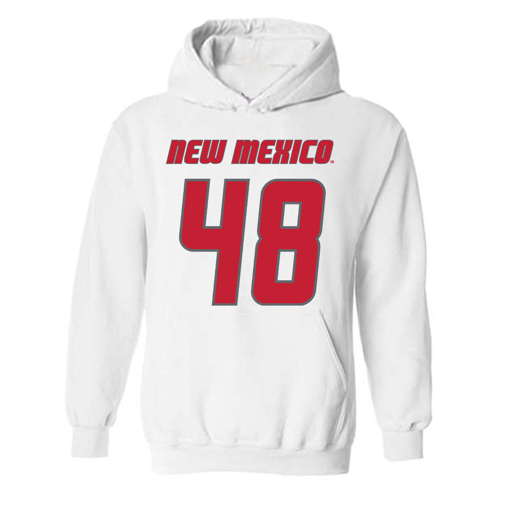 New Mexico - NCAA Football : John Sierra - Classic Shersey Hooded Sweatshirt-0