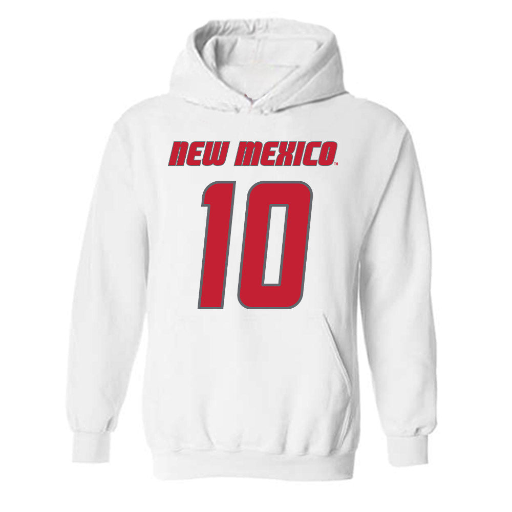 New Mexico - NCAA Baseball : Jordy Oriach - Classic Shersey Hooded Sweatshirt-0