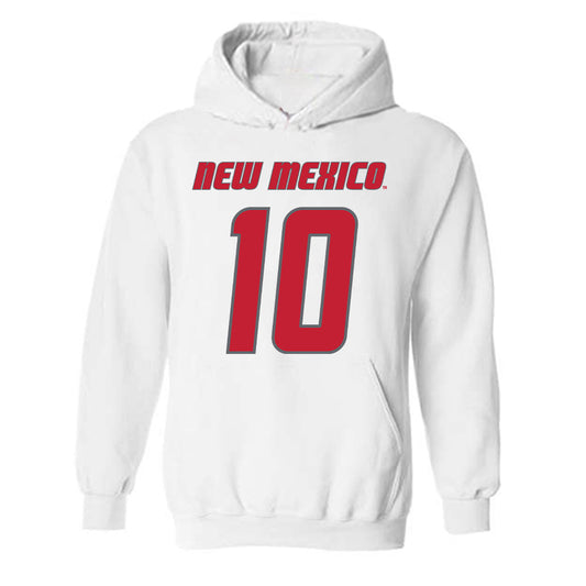 New Mexico - NCAA Baseball : Jordy Oriach - Classic Shersey Hooded Sweatshirt-0